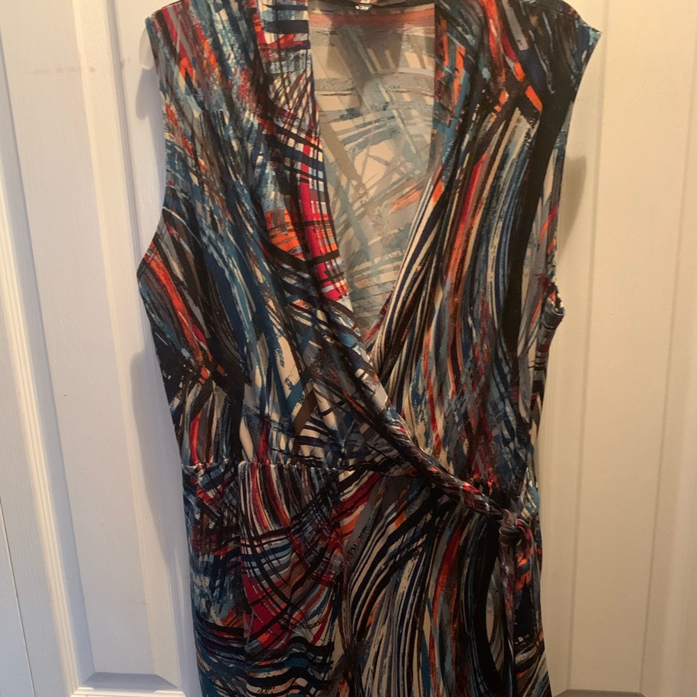 Ellen Parker dress.  Polyester.